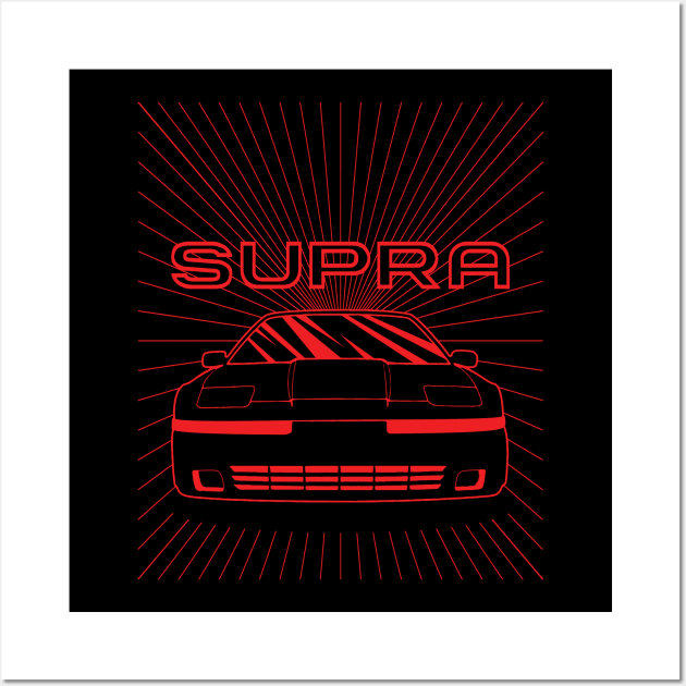 MA70 Toyota Supra Wall Art by thesupragoddess